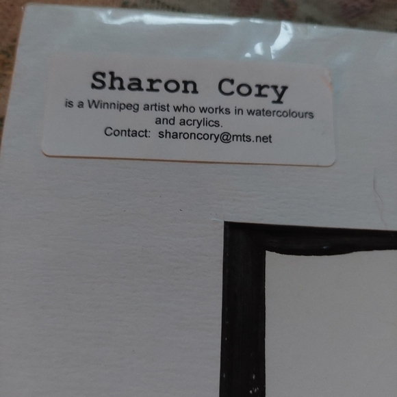 Manitoba Artist Sharon Cory's 2 Original Paintings. 15" x 9.5" - Picture 5 of 9